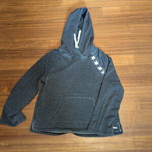 BETSY JOHNSON PERFORMANCE HOODIE-SIZE MEDIUM-WASHED BLACK-EXCELLENT CONDITION